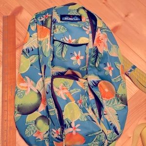 Kavu Ocean Citrus Print Backpack